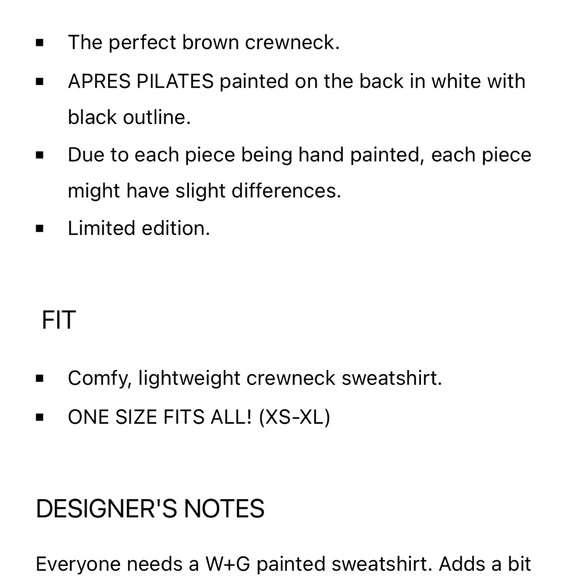 Hand painted Wren and Glory Sweatrshirt - Picture 8 of 8